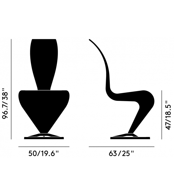 S Chair Tom Dixon Stuhl