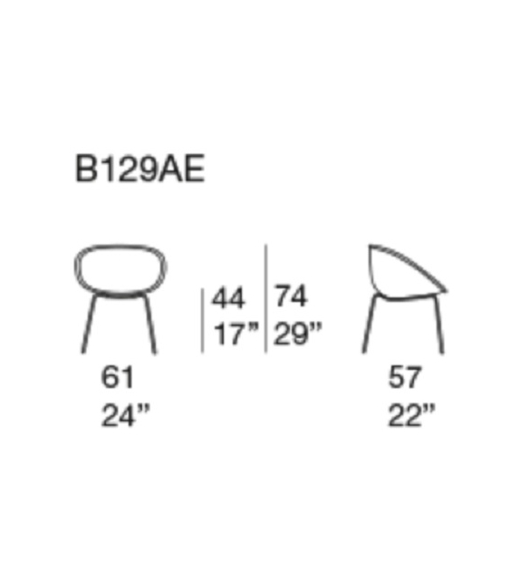 Amable Paola Lenti Sedia