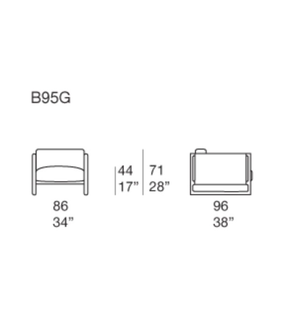 Portofino Paola Lenti Poltrona