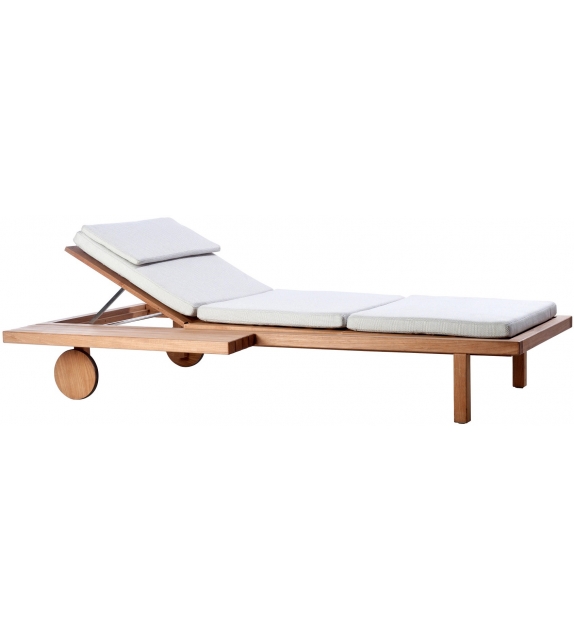 Vis à Vis Tribù Sunlounger Outdoor