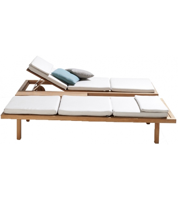 Vis à Vis Tribù Sunlounger Outdoor