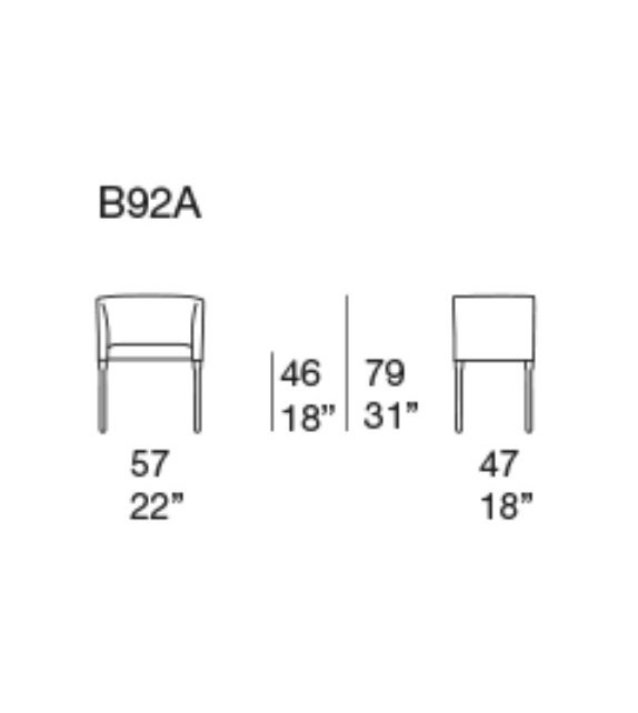 Elsie Paola Lenti Sedia