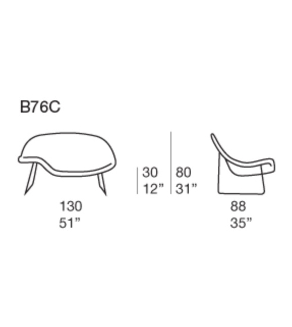 Shito Paola Lenti Chaise Longue