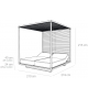 Pavilion Tribù Daybed
