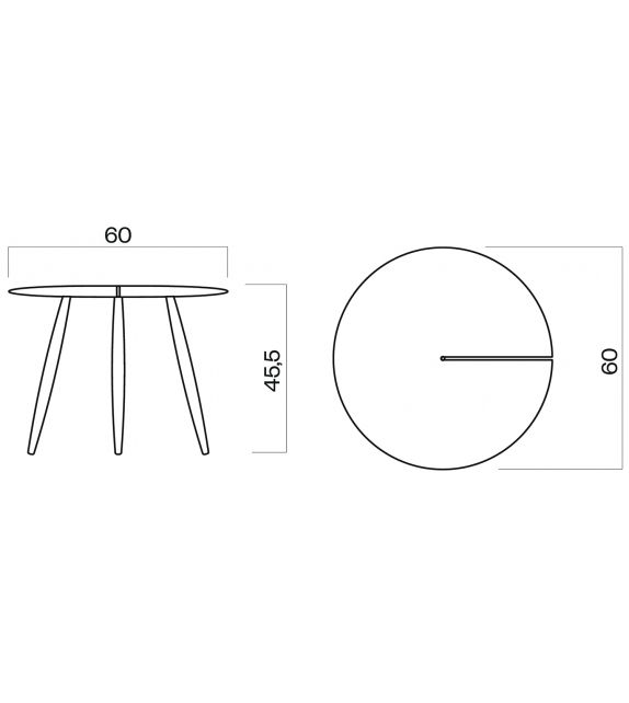 Orio InternoItaliano Table Basse