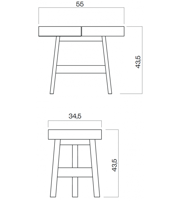 Noci InternoItaliano Table De Chevet