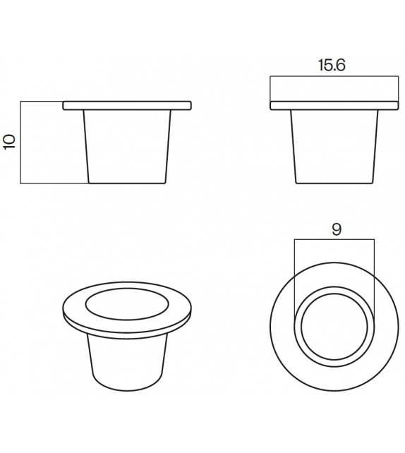 Pofi InternoItaliano Vase Holder