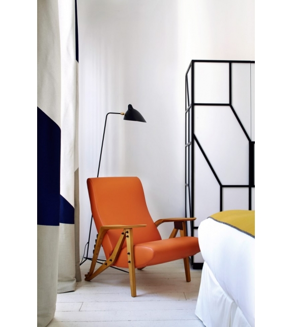 Lampadaire droit Serge Mouille Floor Lamp