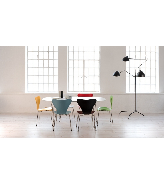 Lampadaire 3 bras pivotants Serge Mouille Làmpara de Pie