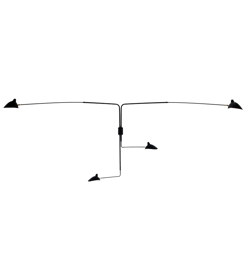 AP4B Serge Mouille Lampada da Parete