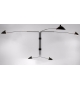 Sconce 5 Rotating Straight Arms Serge Mouille