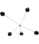 Sconce "Spider" 5 Still Arms Serge Mouille