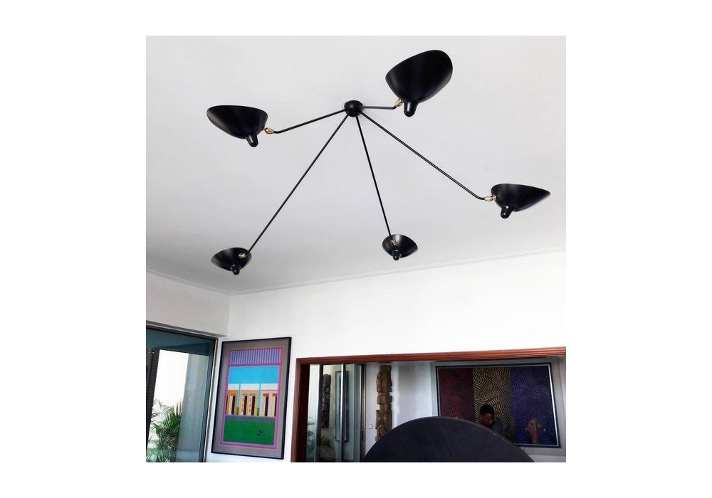 PAR5B Serge Mouille Deckenleuchte - Milia Shop