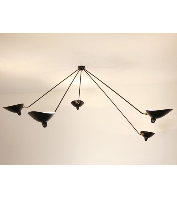 PAR5B Serge Mouille Lampada da Soffitto