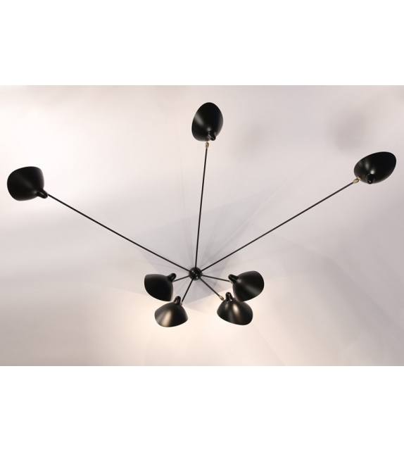 AR7B Serge Mouille Wandleuchte