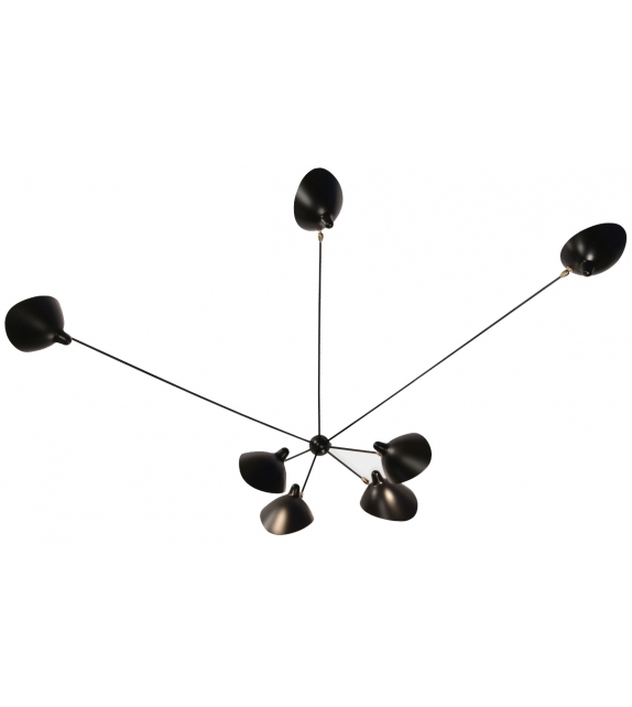 AR7B Serge Mouille Lámpara de Pared