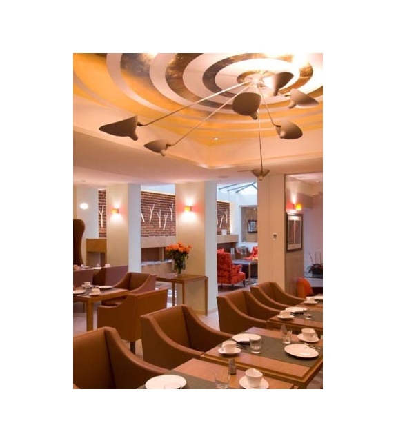 PAR7B Serge Mouille Lampada da Soffitto