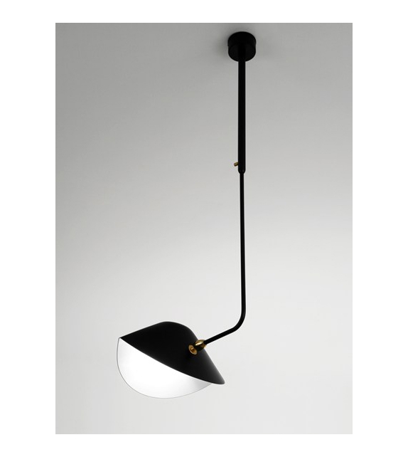 Bibliothèque Serge Mouille Deckenleuchte