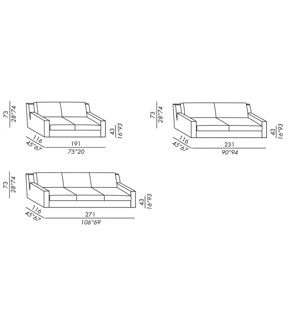 Hector Meridiani Sofa