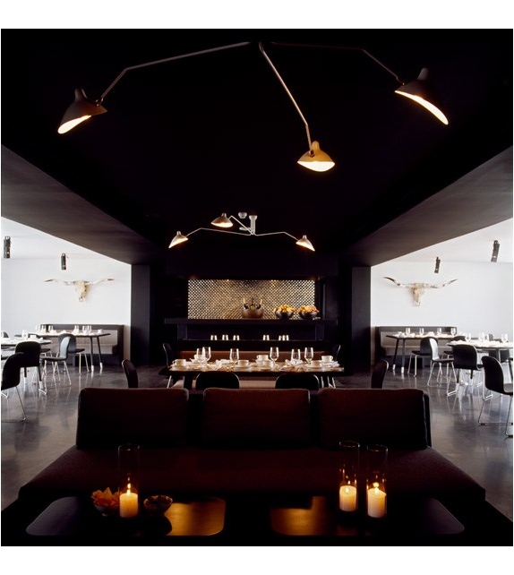 P3B Serge Mouille Lampada da Soffitto