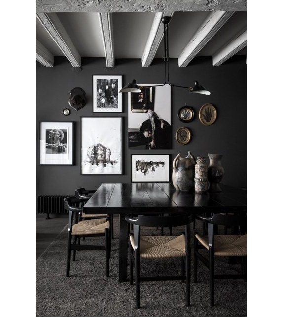 P2B Serge Mouille Lámpara de Techo