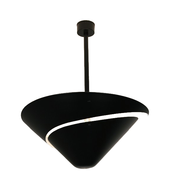 Plafonnier "Escargot" Ø 60 cm Serge Mouille