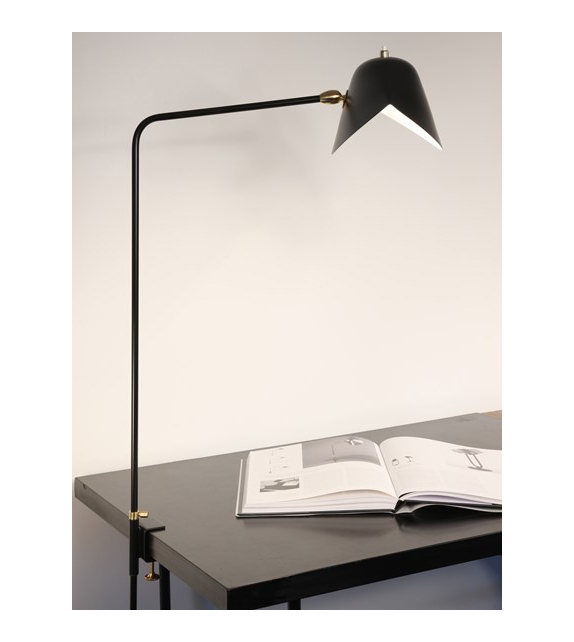 Agrafée Simple Serge Mouille Lámpara de Mesa