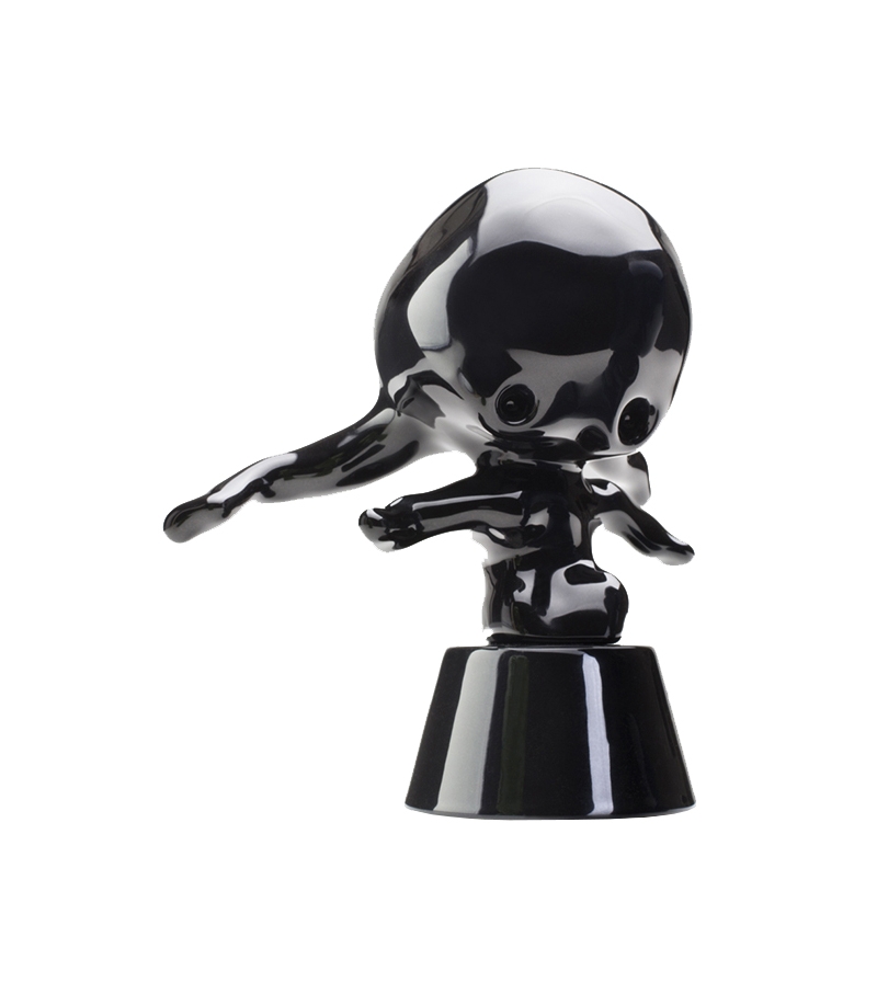 Momonsters Blue Chute Bosa Sculpture