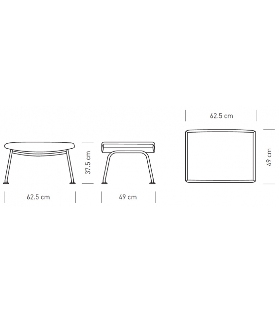 CH446 Carl Hansen & Søn Fußablage