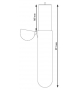 ISP L&R DCW Éditions Lampada da Parete