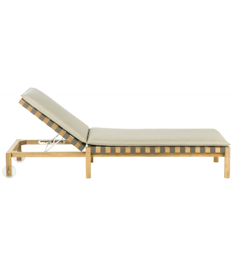Mistral Sunlounger With Cushion Roda