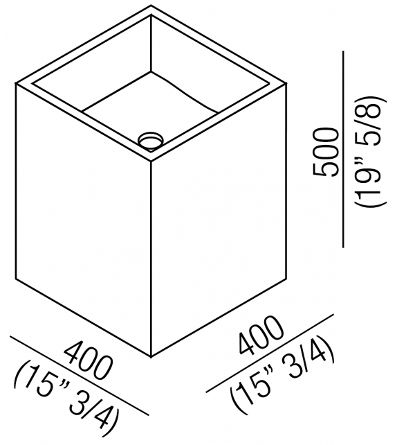 Cube Agape Waschbecken