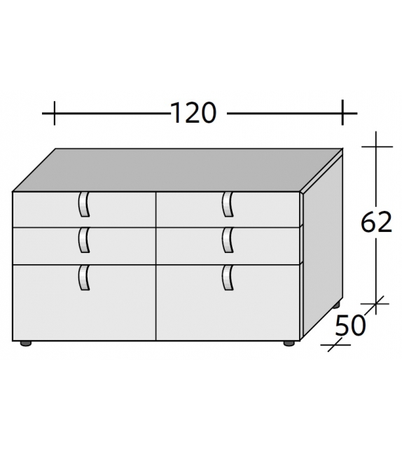 Splendor Flou Commode