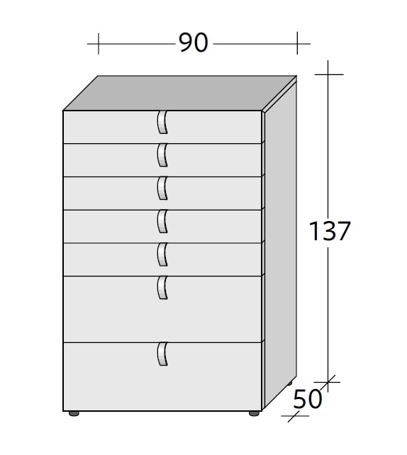 Splendor Flou Tallboy