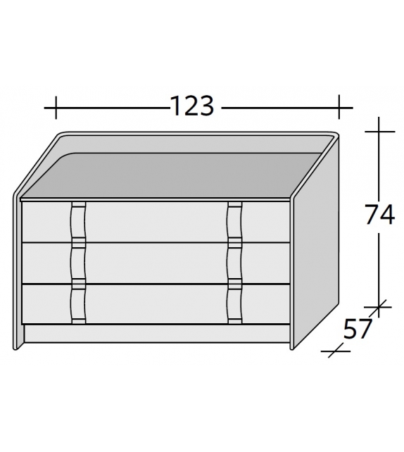 Gentleman Flou Commode