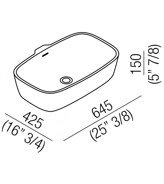 Normal Agape Waschbecken