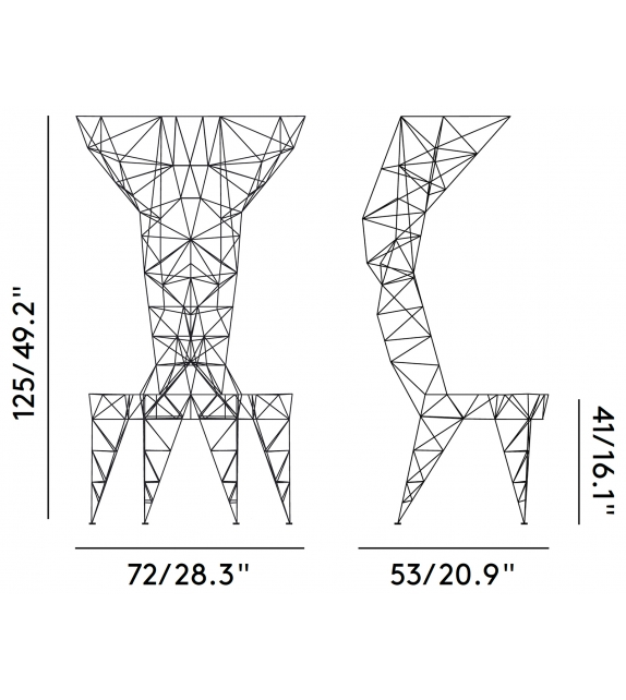 Pylon Chair Tom Dixon Sedia