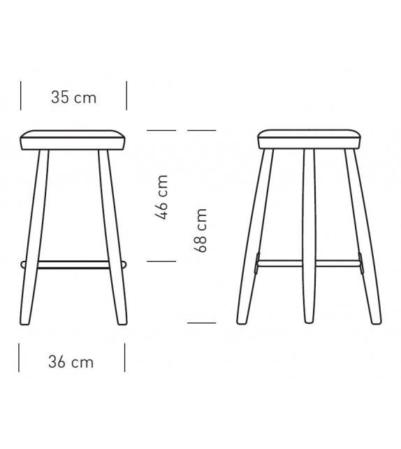 CH58 Carl Hansen & Søn Bar Hocker