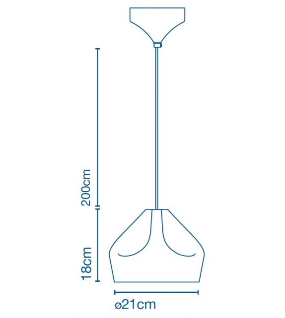 Pleat Box 24 Marset Suspension