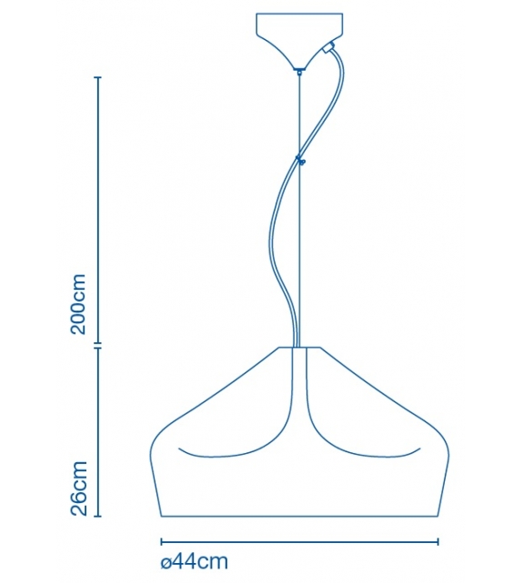 Pleat Box 47 Marset Suspension