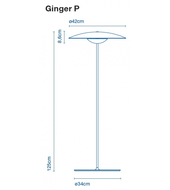 Ginger Marset Floor Lamp
