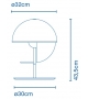 Theia Marset Lampe de Table
