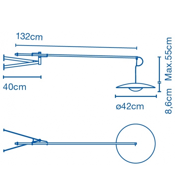 Ginger A XL Marset Lámpara de Pared