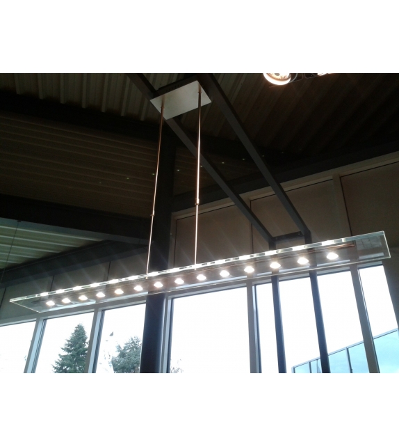 Fusion Led Light System Fusiontables Lampada a Sospensione