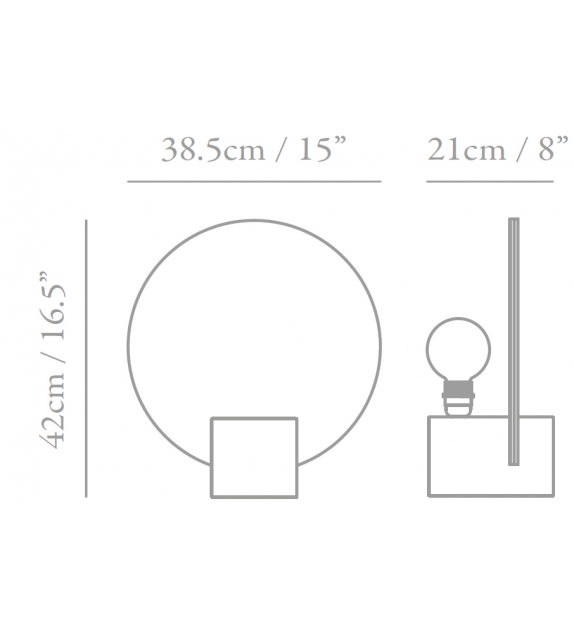 Acid Marble Lee Broom Lampe de Table