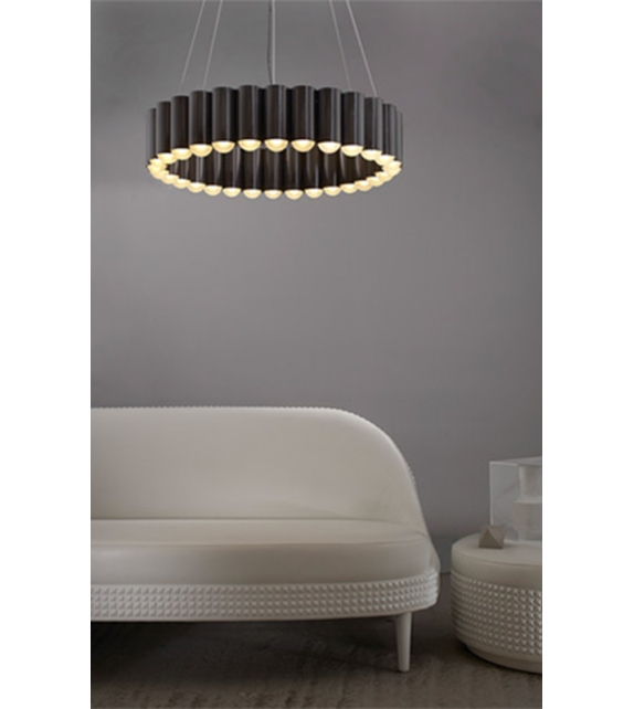 Carousel Gunmetal Lee Broom Lampada a Sospensione