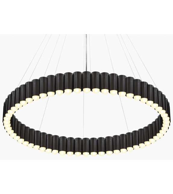 Carousel XL Gunmetal Lee Broom Lámpara de Suspensión