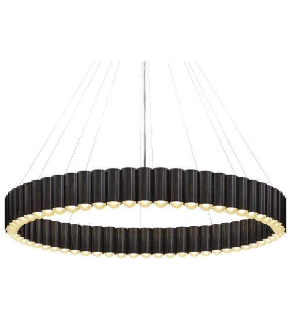 Carousel XL Gunmetal Lee Broom Pendant Lamp