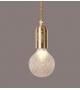 Frosted Crystal Bulb Lampada a Sospensione