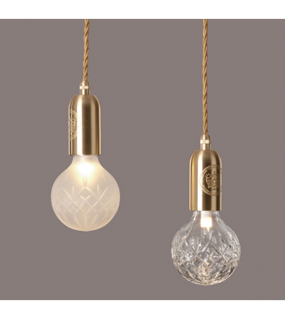 Frosted Crystal Bulb Pendant Lamp